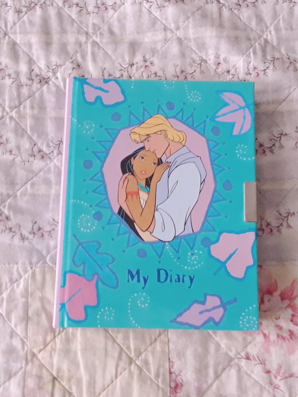 RARE 90s Pocahontas Lock Diary